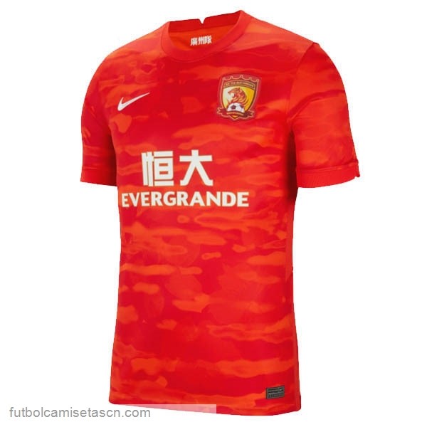 Tailandia Camiseta Evergrande 1ª 2021/22 Rojo